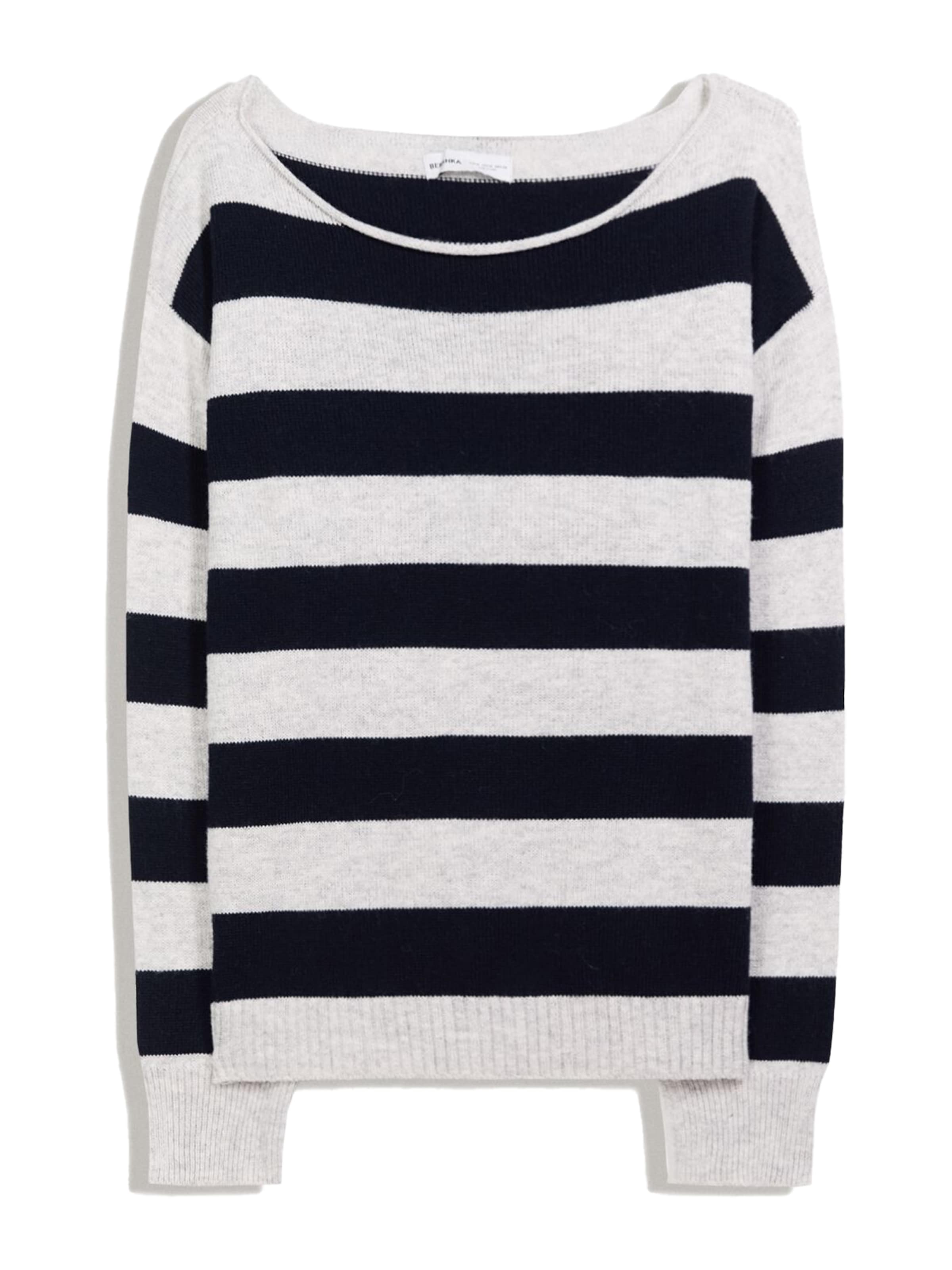 Bershka Sweter w kolorze niebieski: przód