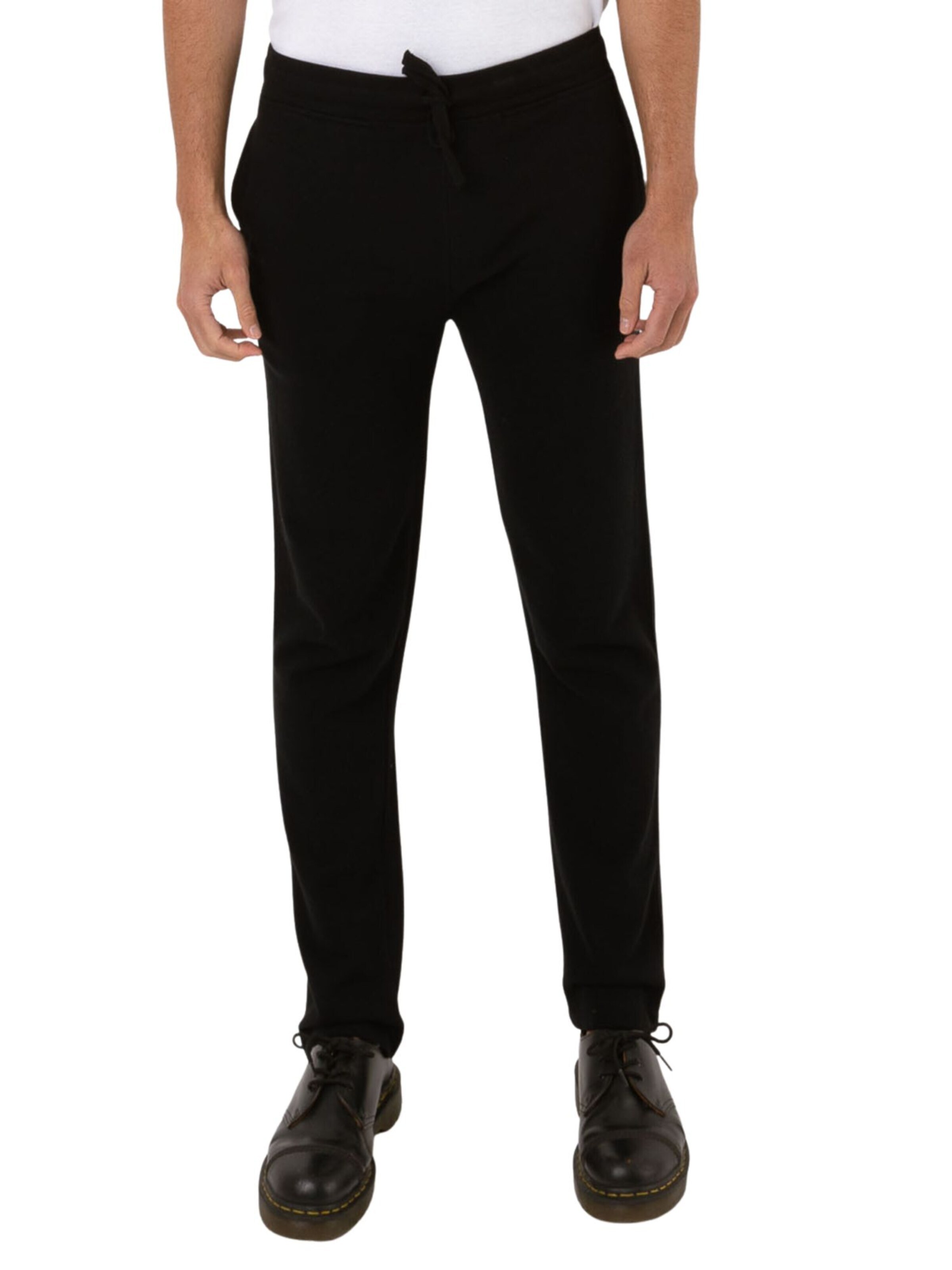 Regular Pantalon de sport 'Terry' LDB en noir : devant