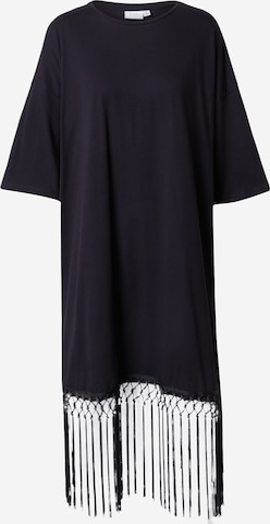 VILA فستان 'KATA' بلون أسود: الأمام