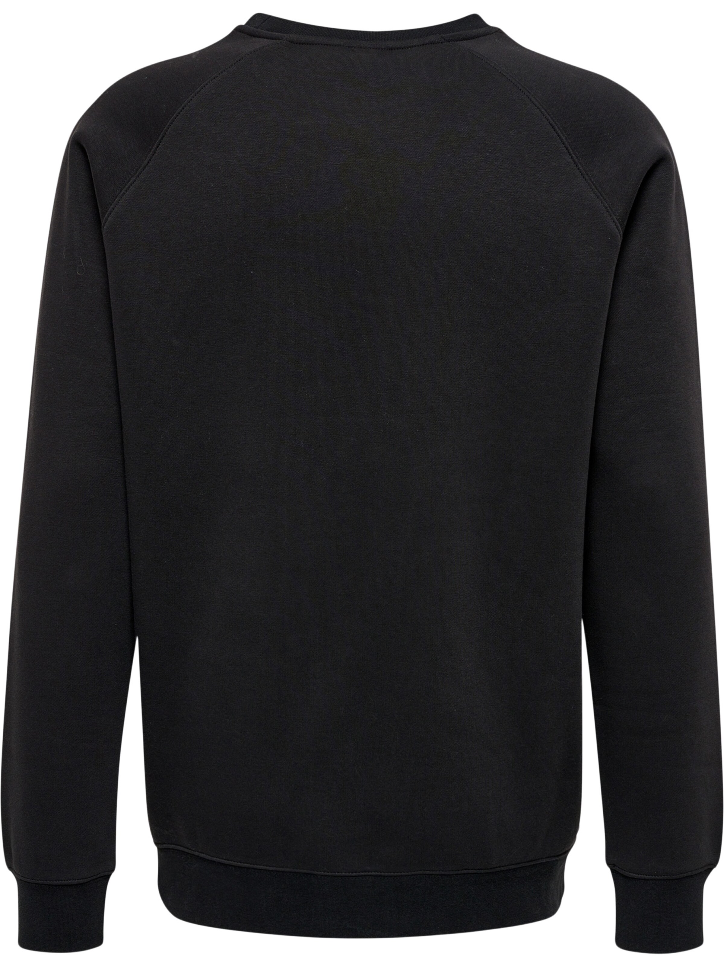 Hummel Sweatshirt 'Red' in Black