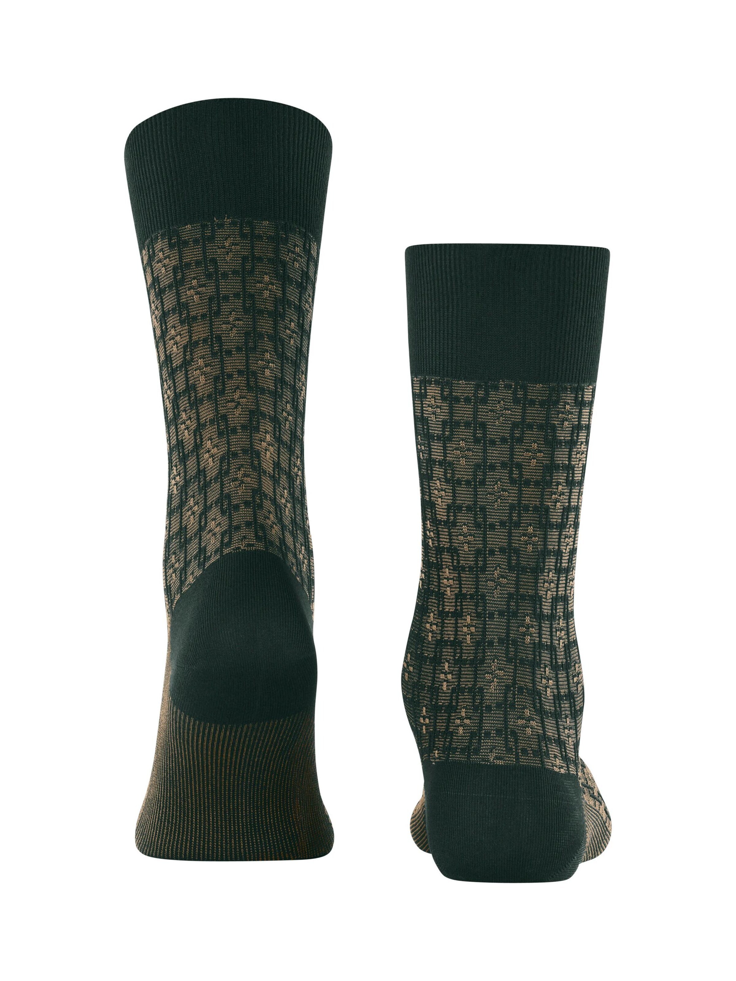 FALKE Socks 'Artwork Tie' in Green