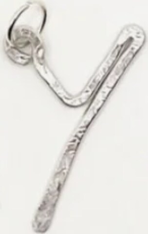 d'ecolife Essentials Pendant 'Y Letter' in Silver: front