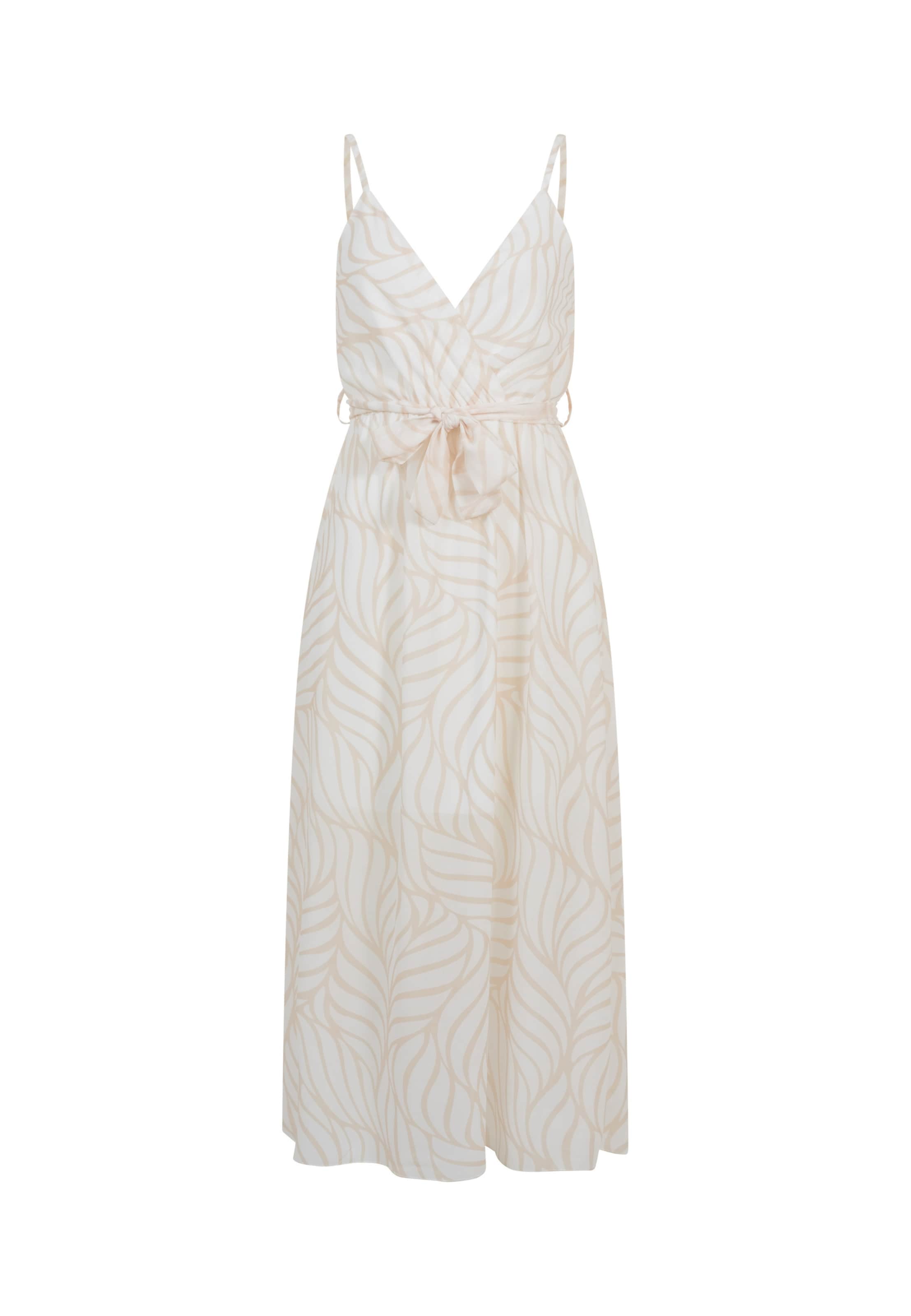 Cloud5ive Zomerjurk in Beige: voorkant