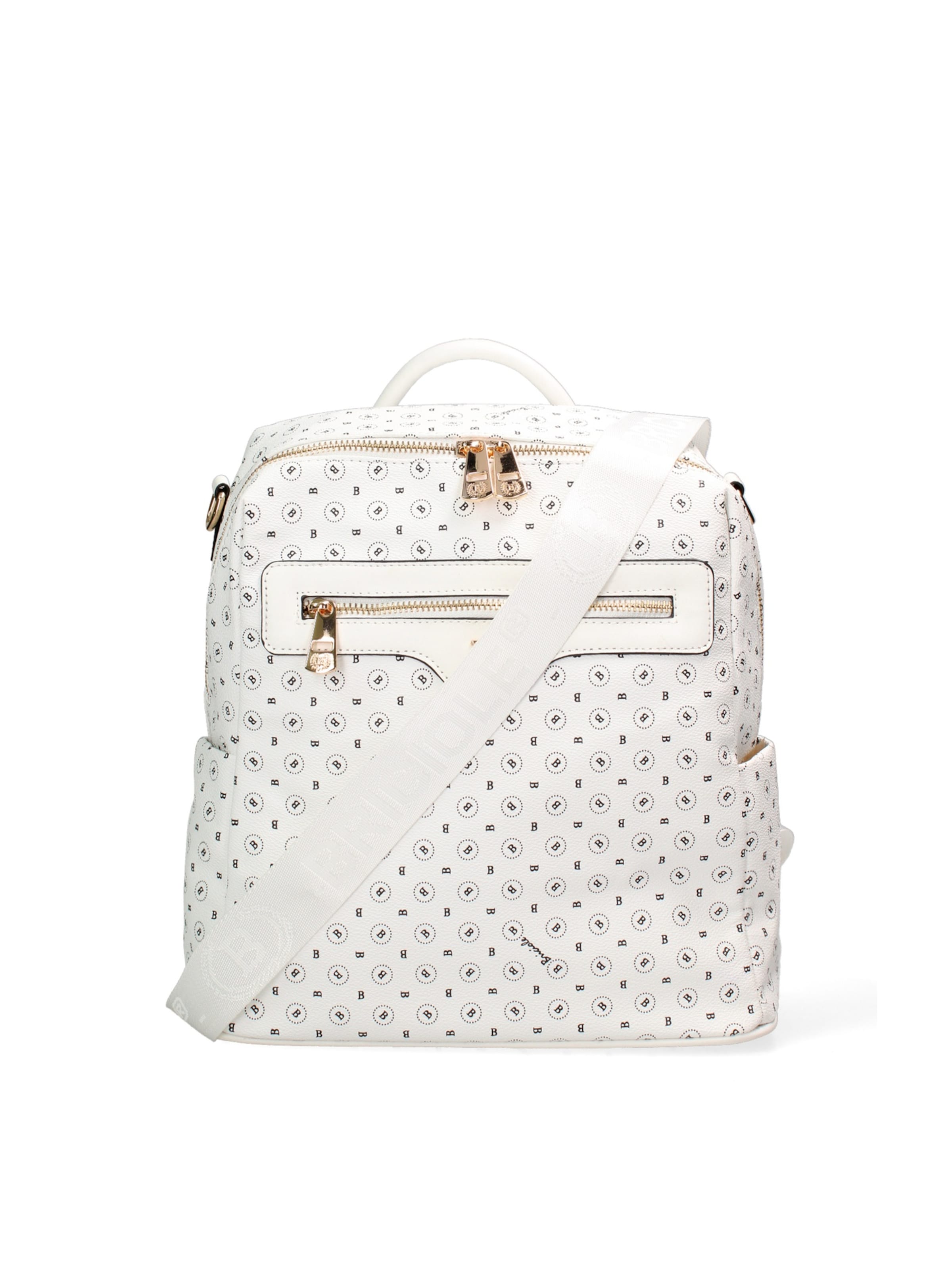 Sac à dos Briciole en blanc : devant