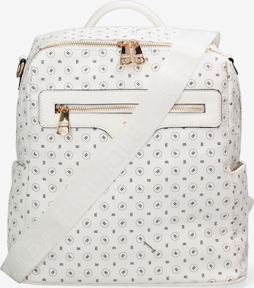 Briciole Rucksack in Weiß: Vorderseite