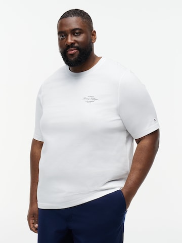 T-Shirt TOMMY HILFIGER en blanc : devant