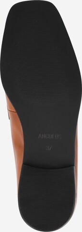 ANGULUS Classic Flats 'Loafer' in Brown