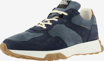 Sneaker bassa di BULLBOXER in blu: frontale