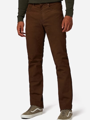RICANO Regular Broek 'RT-101' in Bruin: voorkant