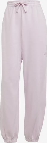 Tapered Pantaloni 'ALL SZN' de la ADIDAS SPORTSWEAR pe roz: față
