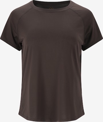 Athlecia Functioneel shirt 'Gaina' in Bruin: voorkant