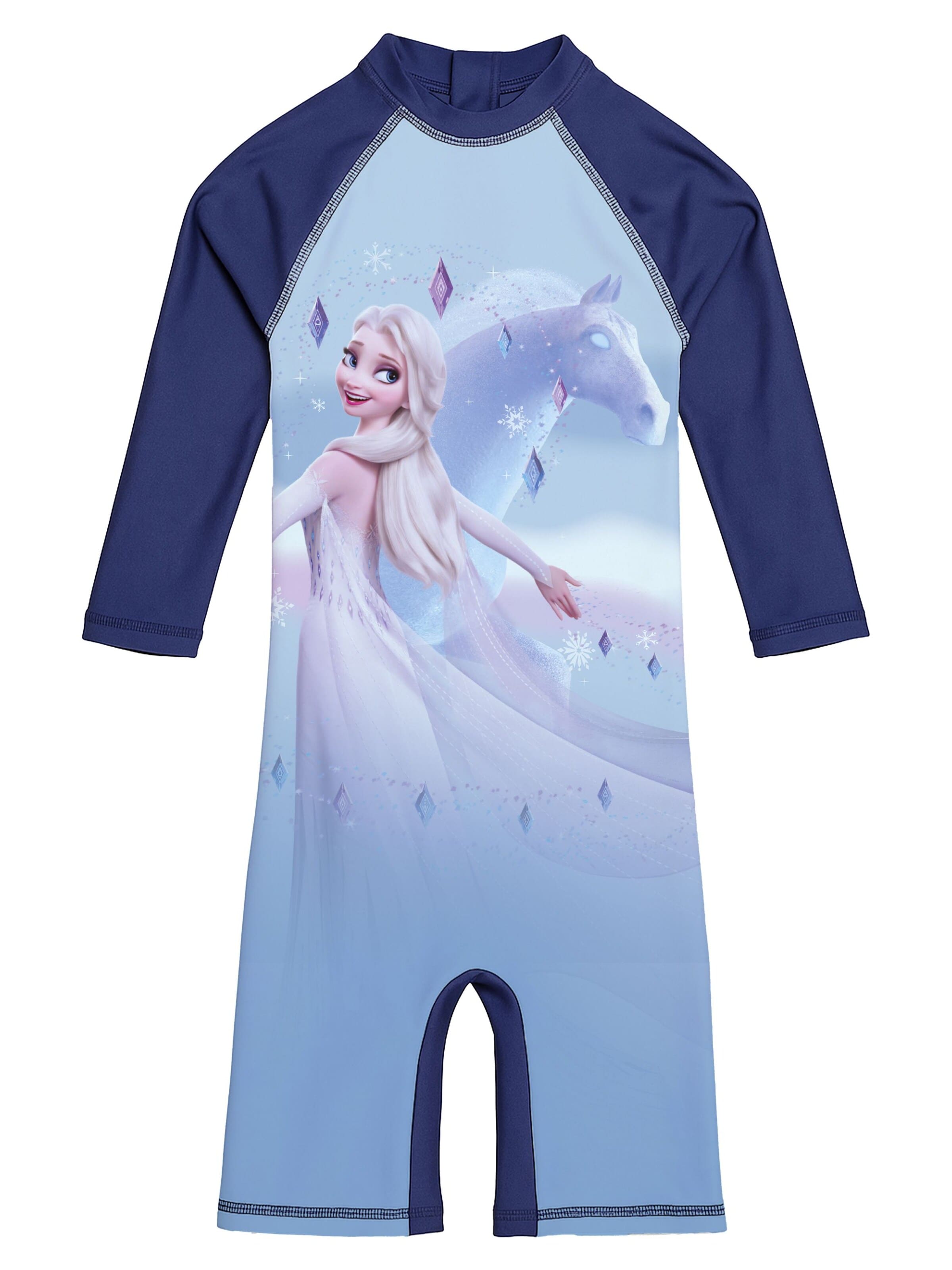 Disney Die Eiskönigin Sports swimwear 'Elsa Frozen UV-Schutz 50' in Blue: front