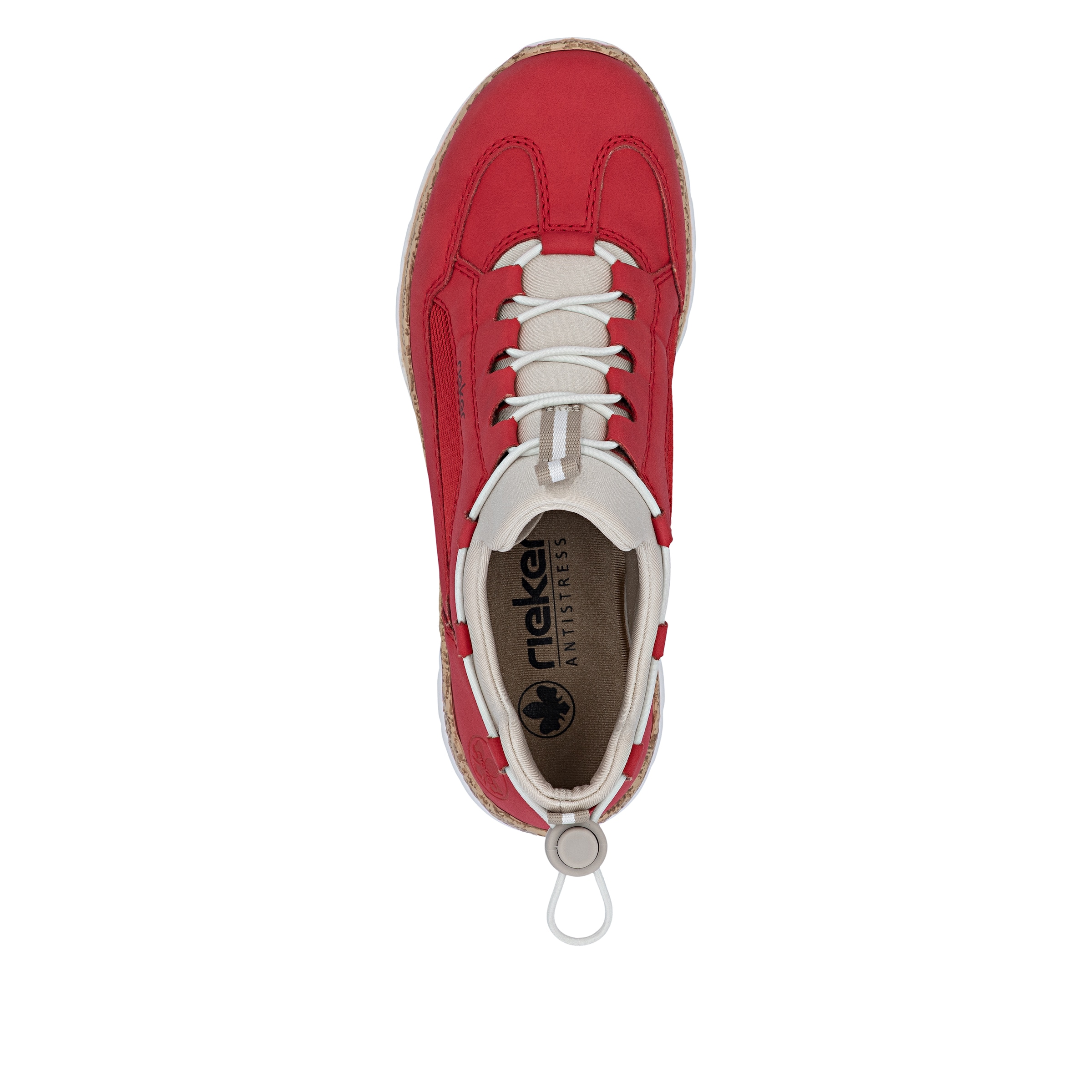 Rieker Slipper 'N42F9' in Rot