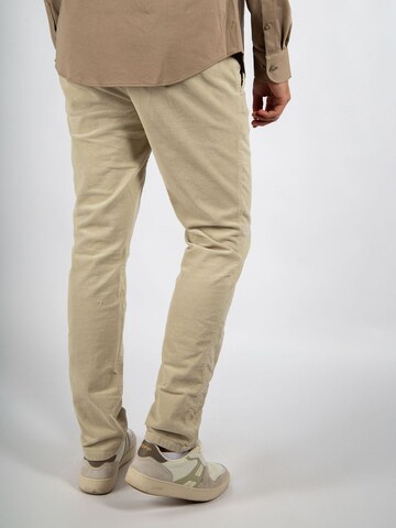 Suitable Regular Chino Pants 'Plato' in Beige