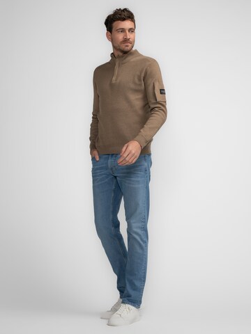 Petrol Industries Sweater 'Togiak' in Brown