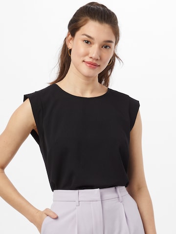 FRENCH CONNECTION Top 'POLLY' in Black: front