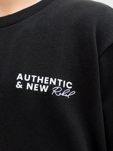 JJ Rebel Sweatshirt 'JREBHAYDEN' in Zwart