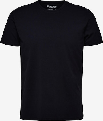 SELECTED HOMME T-Shirt  'Ael' in Schwarz: predná strana