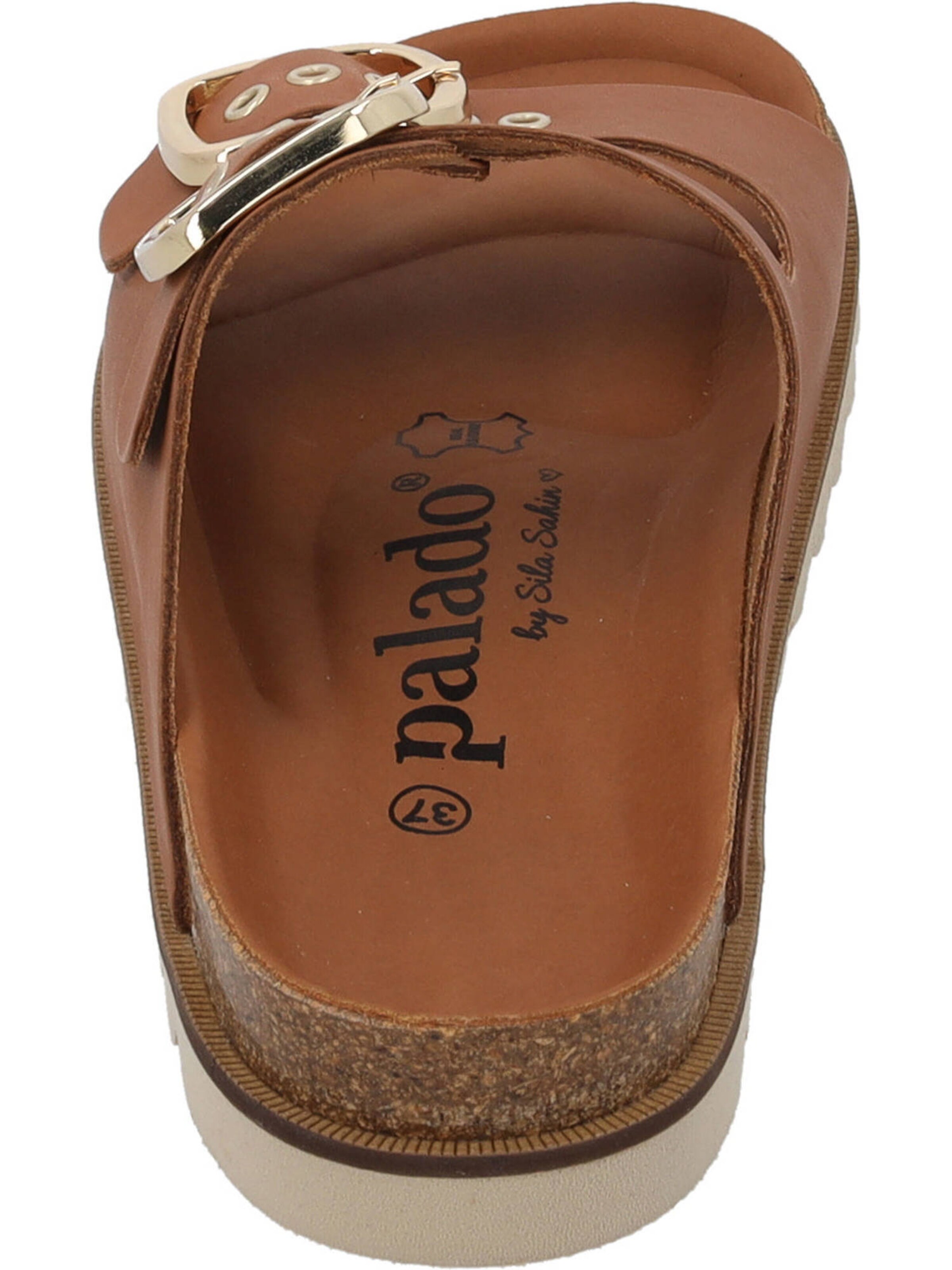 Palado by Sila Sahin Pantolette 'Korfu' in Braun