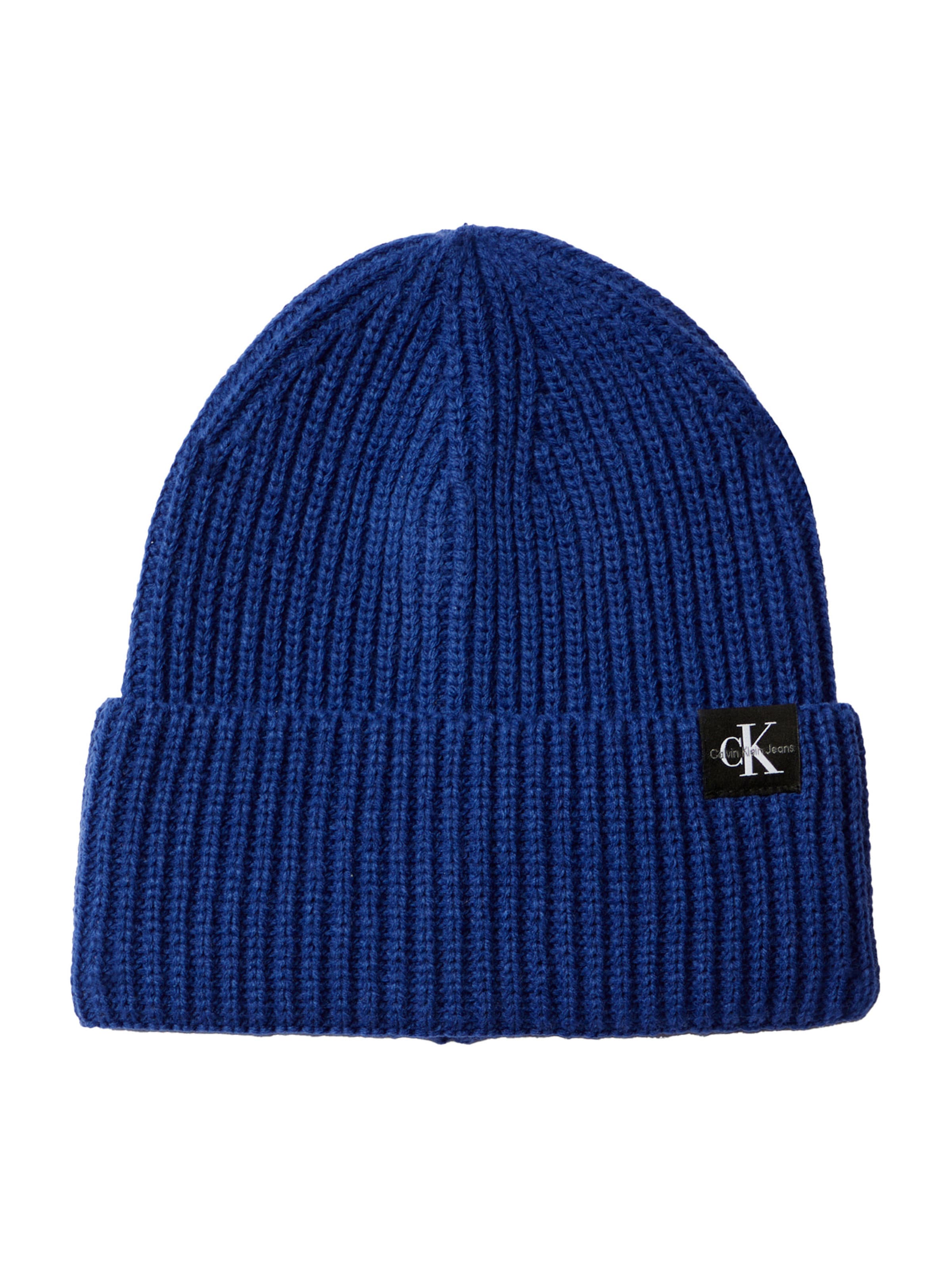 Calvin Klein Beanie in Blue: front