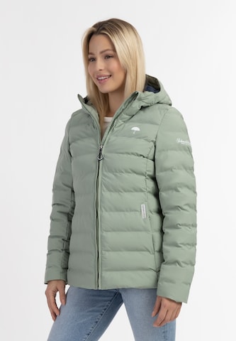 Schmuddelwedda Weatherproof jacket in Green: front