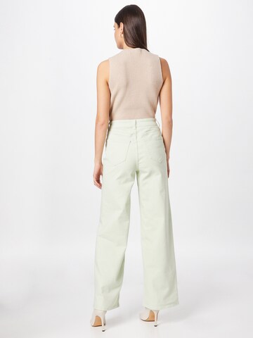 ONLY Wide leg Jeans 'HOPE' in Green