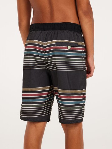 PROTEST Badeshorts 'PRTBANKS JR' in Schwarz