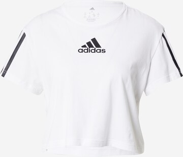 ADIDAS SPORTSWEAR Performance shirt 'Aeroready ' in White: front