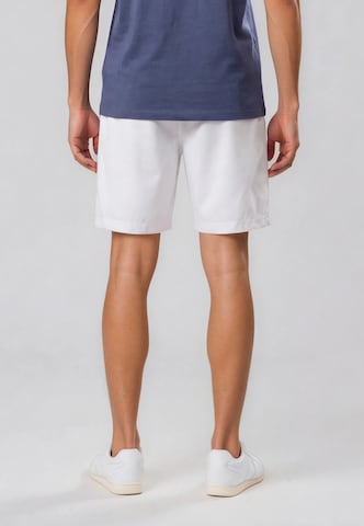 regular Pantaloni sportivi 'Riflesso' di Sergio Tacchini in bianco
