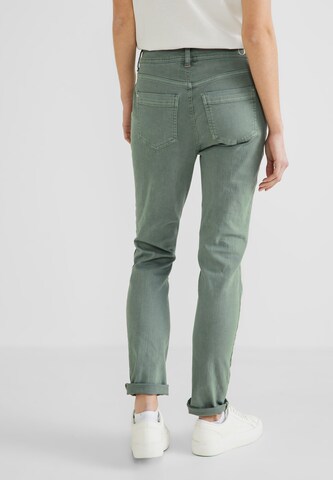 Coupe slim Jean 'Bonny' STREET ONE en vert