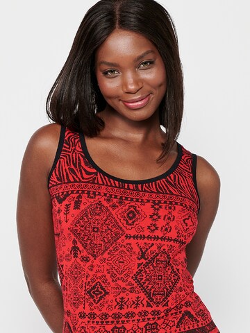 Top di KOROSHI in rosso