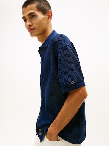 Vestes en maille TOMMY HILFIGER en bleu