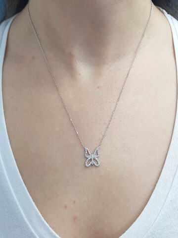 EinStein Diamant Kette‌‌‌‌‌‌ in Silber