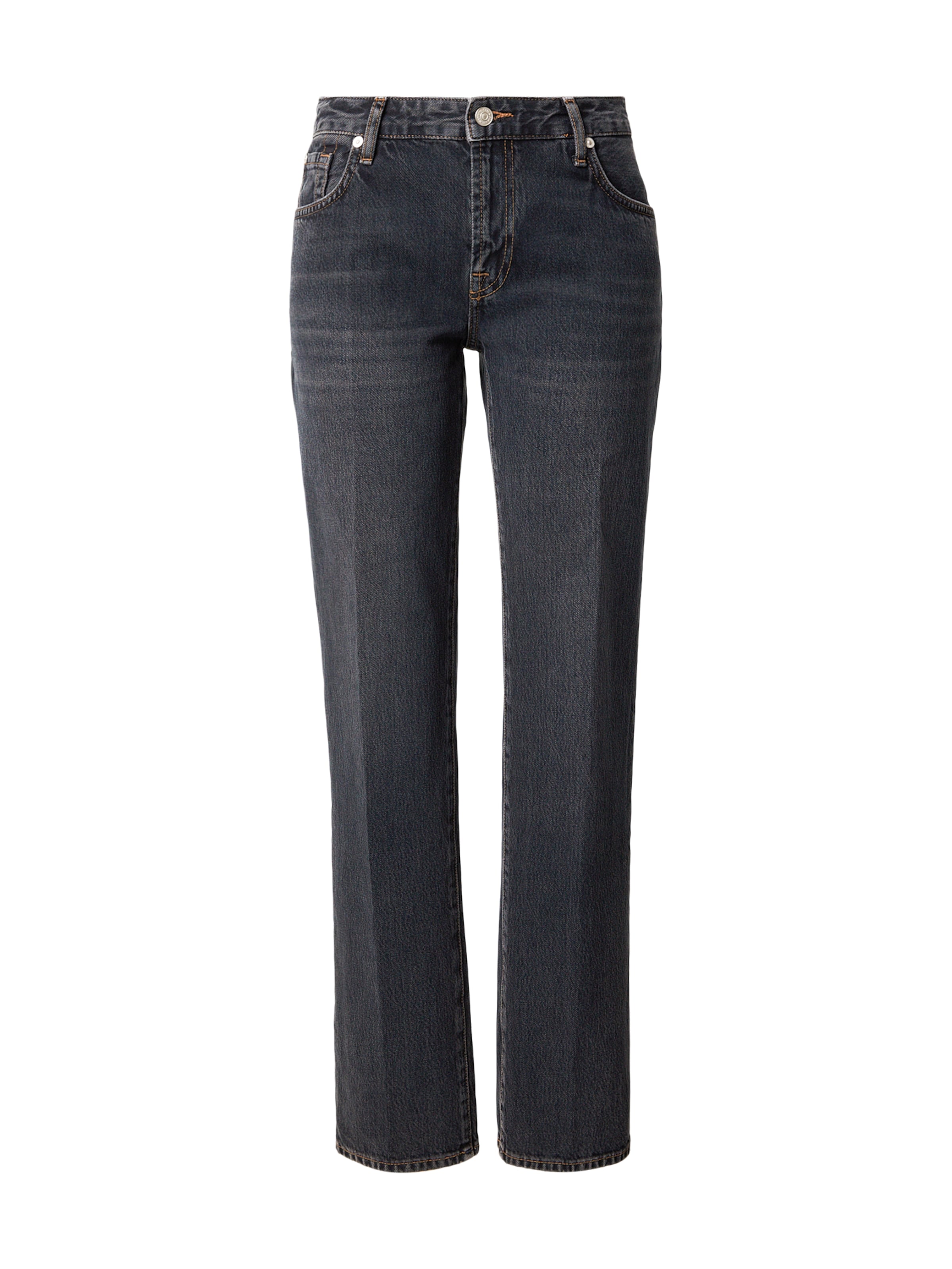 Regular Jeans 'CALIE' de la 7 for all mankind pe negru: față