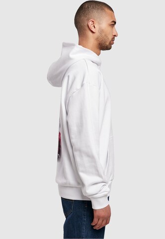 Merchcode Sweatshirt 'Grand Thug Life' in Weiß