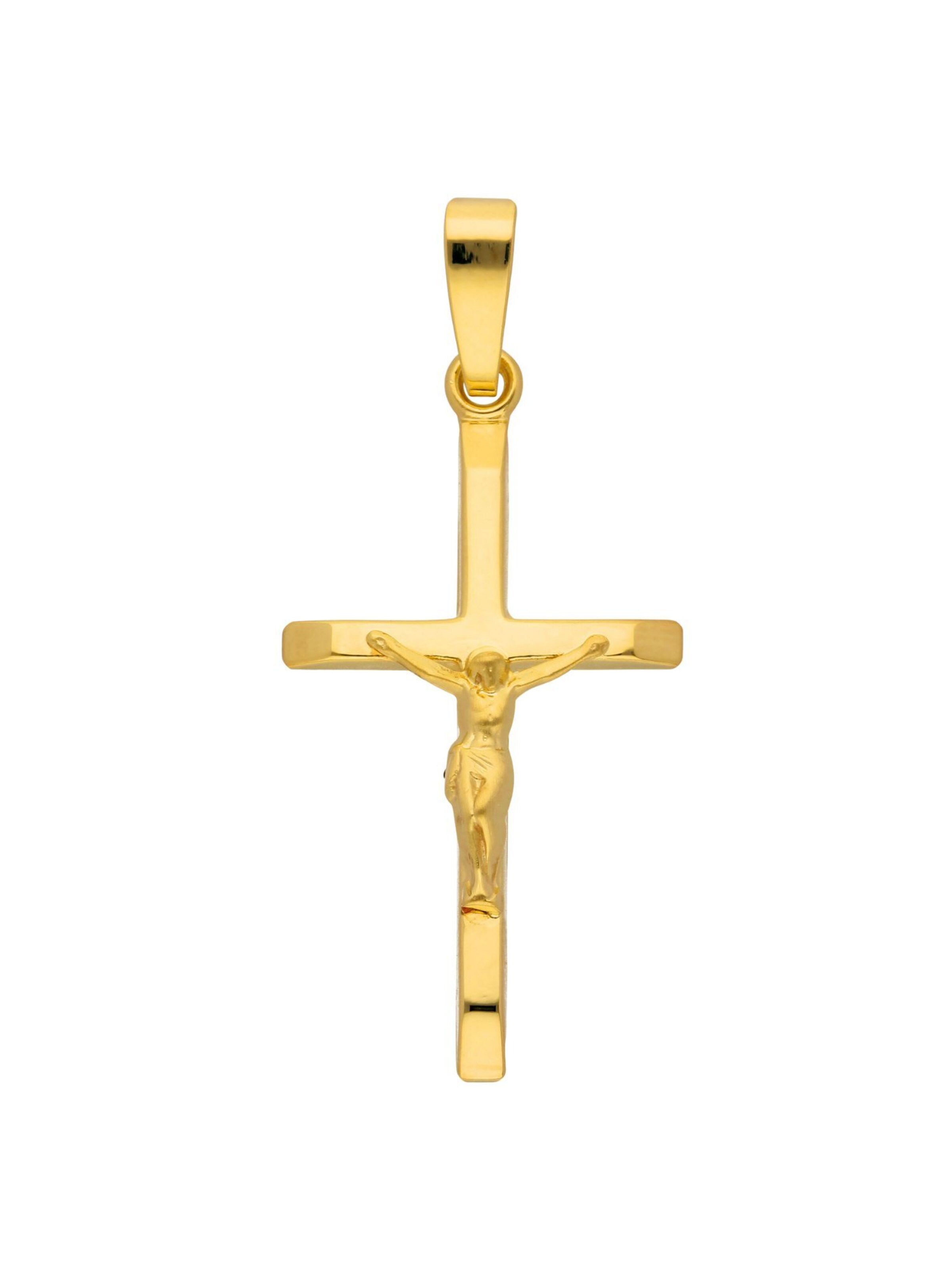 Adelia´s Pendant 'Korpus' in Gold: front