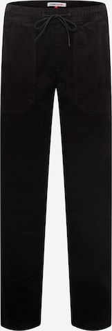 Tommy Jeans Regular Pants 'Scanton' in Black: front