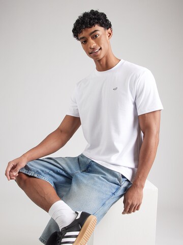 HOLLISTER T-Shirt in Weiß: Vorderseite