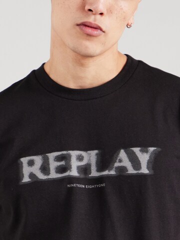 REPLAYMajica - crna boja