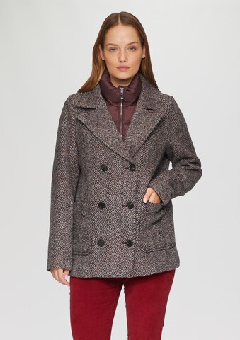 s.Oliver Between-seasons coat in Purple: front