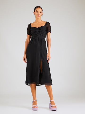 Rochie de la HOLLISTER pe negru: față