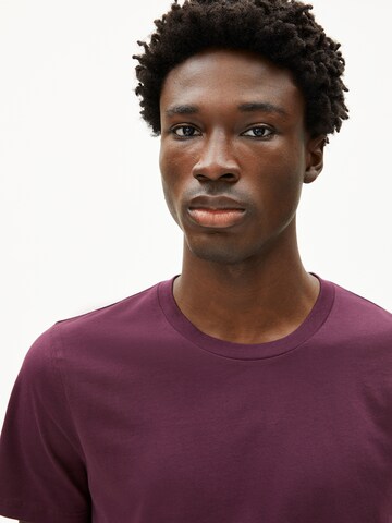 ARMEDANGELS Regular fit Shirt 'JAAMES' in Rood
