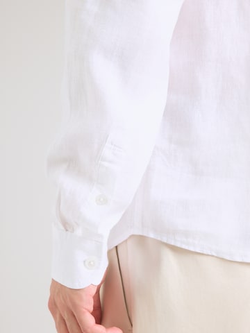 Abercrombie & Fitch Regular fit Skjorta 'FEB4' i vit