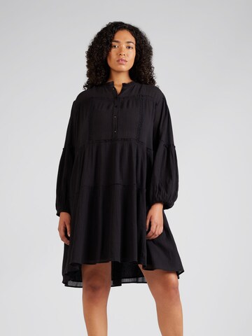 Guido Maria Kretschmer Curvy - Vestido 'Aurelia' en negro: frente