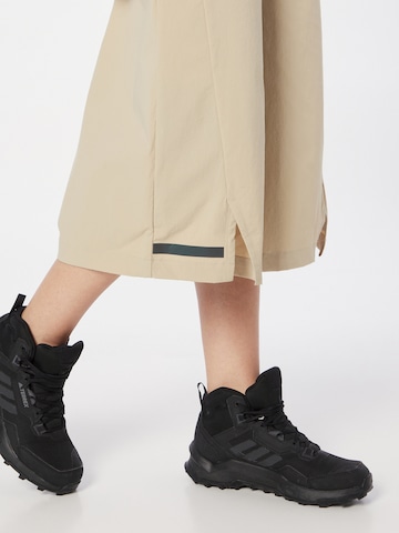 ADIDAS TERREX Wide leg Outdoor Pants 'Campyx 3/4' in Green