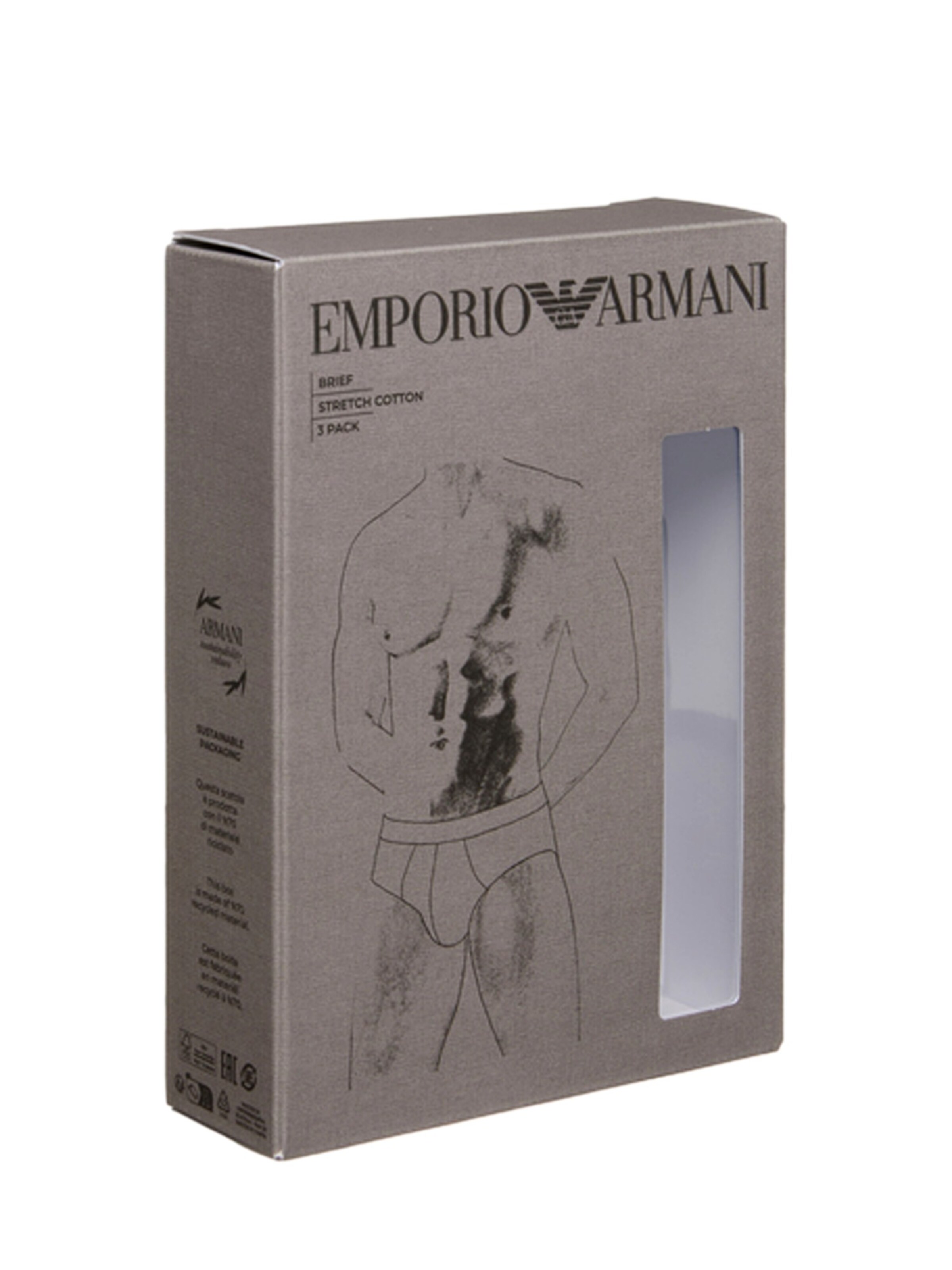 Emporio Armani Boxershorts in Grijs