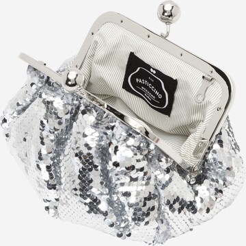 Weekend Max Mara Clutch 'EGADI' in Silver