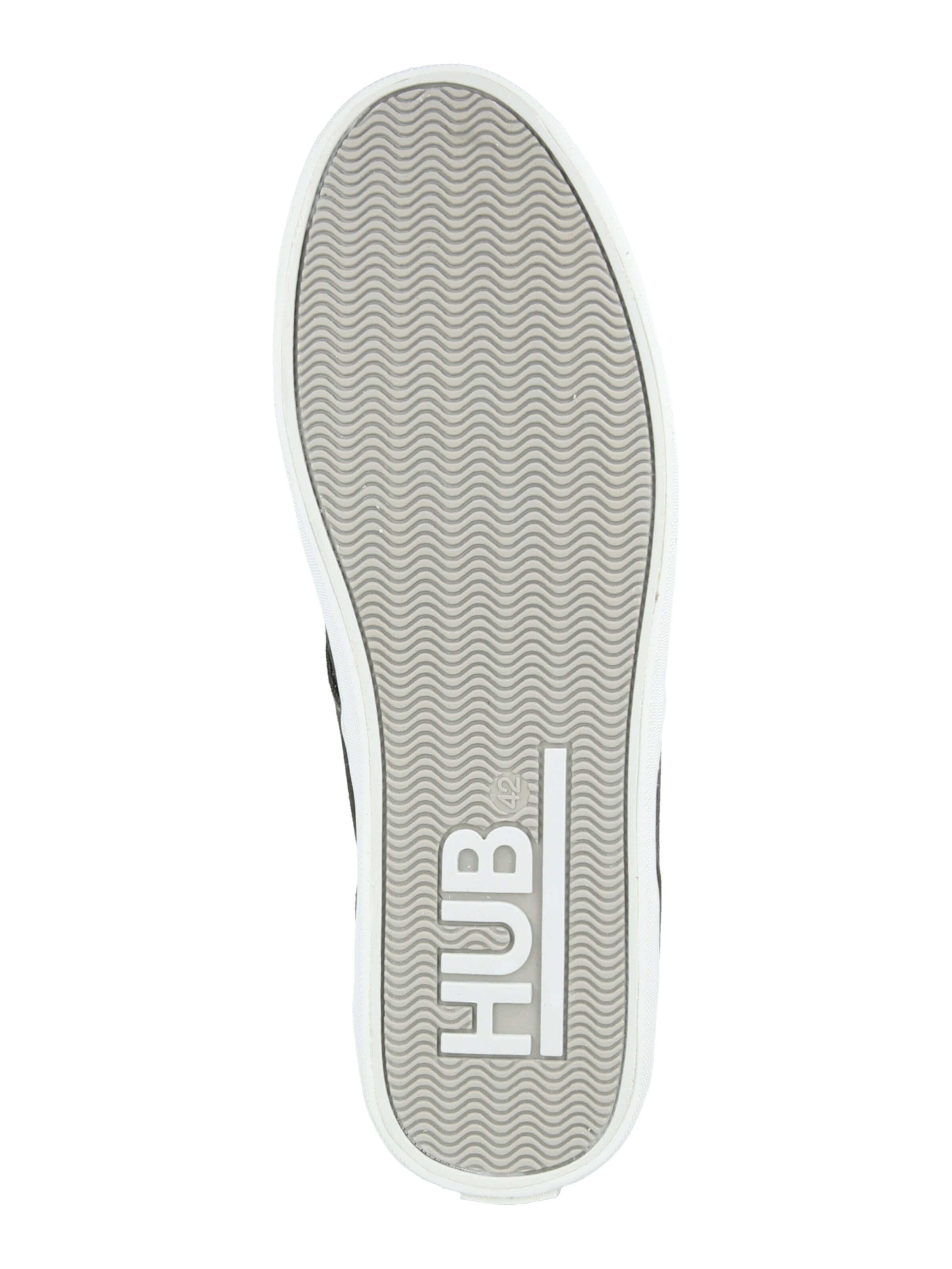 HUB Låg sneaker 'Chucker' i svart