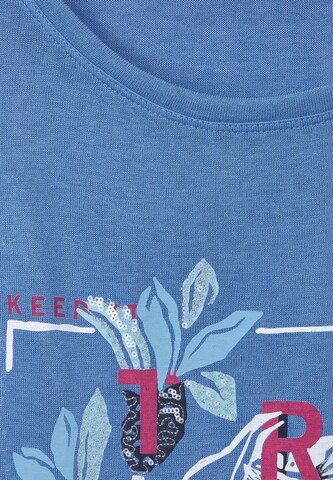 CECIL T-Shirt in Blau