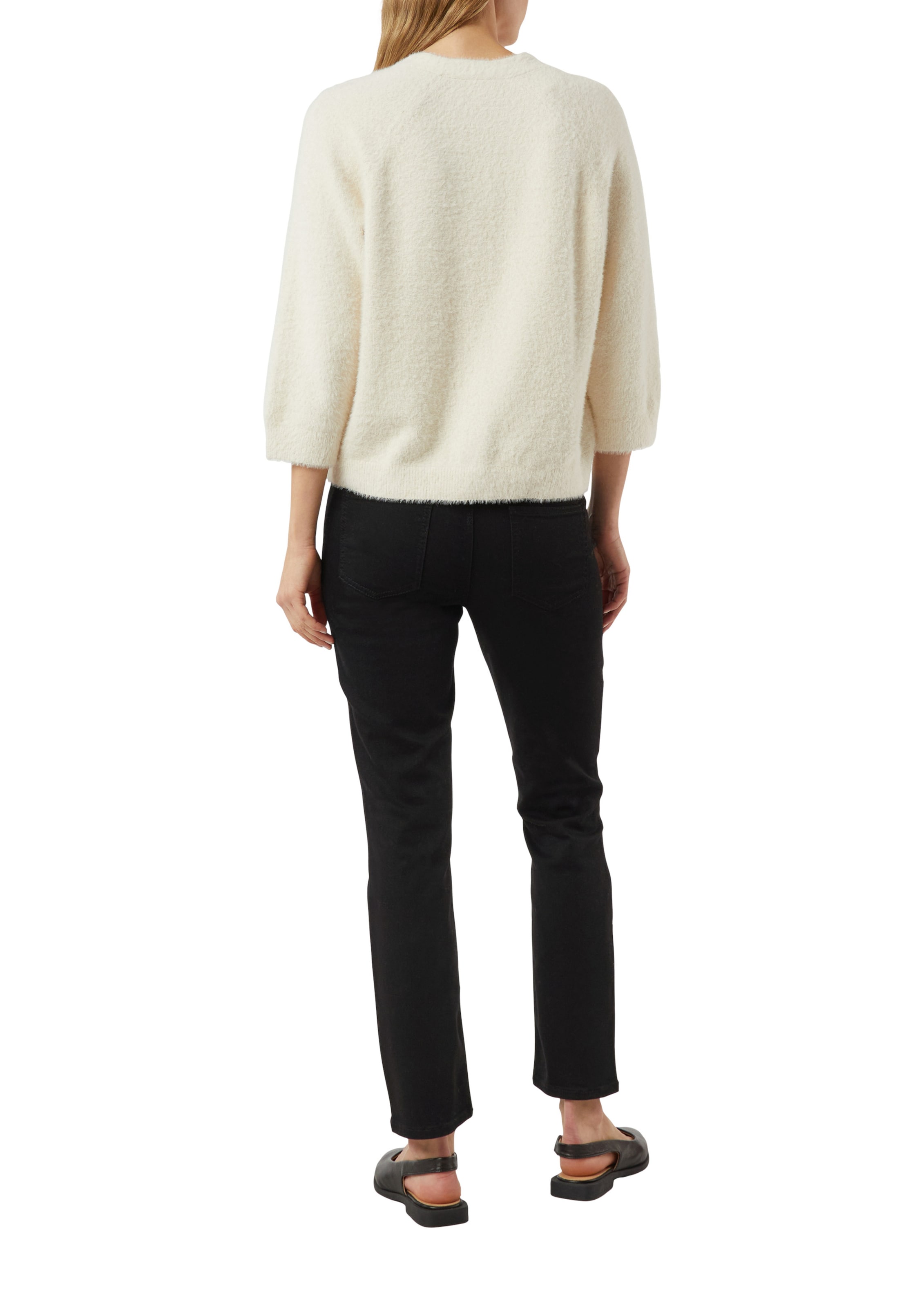 COMMA Gebreid vest in Beige